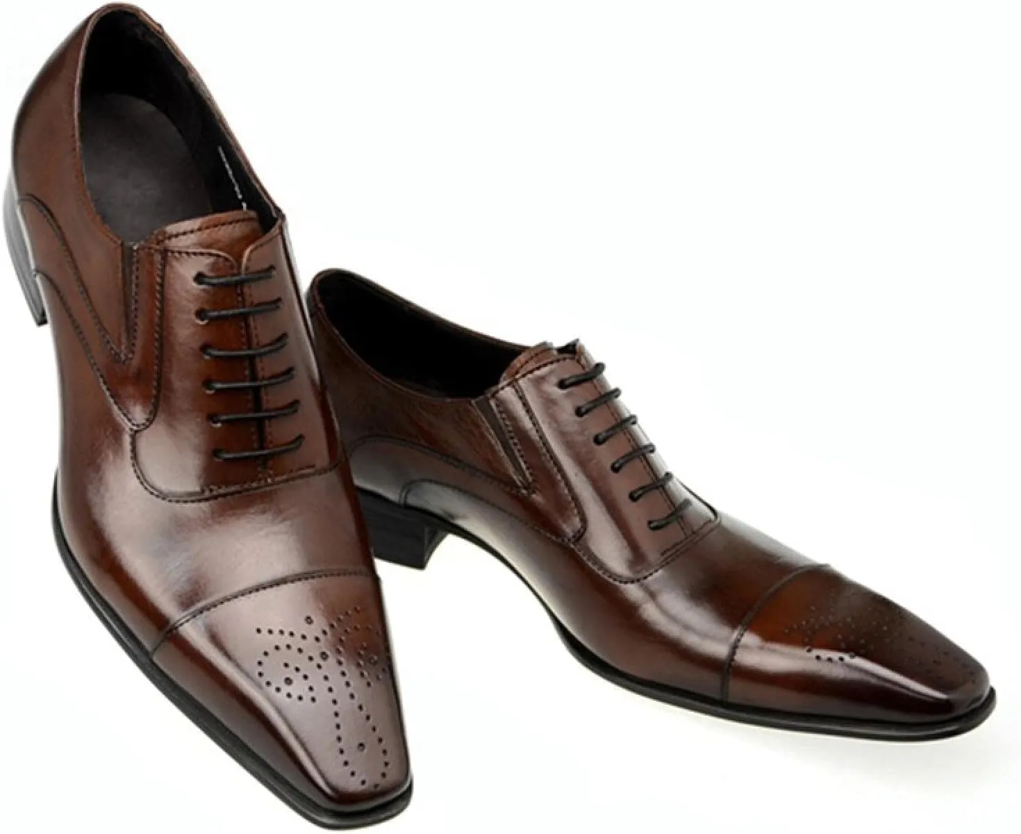 Men's Oxford Formal Comfortable Dress Shoes Leather,Men Formal Shoes,Genuine Leather Dress Shoes for Men
