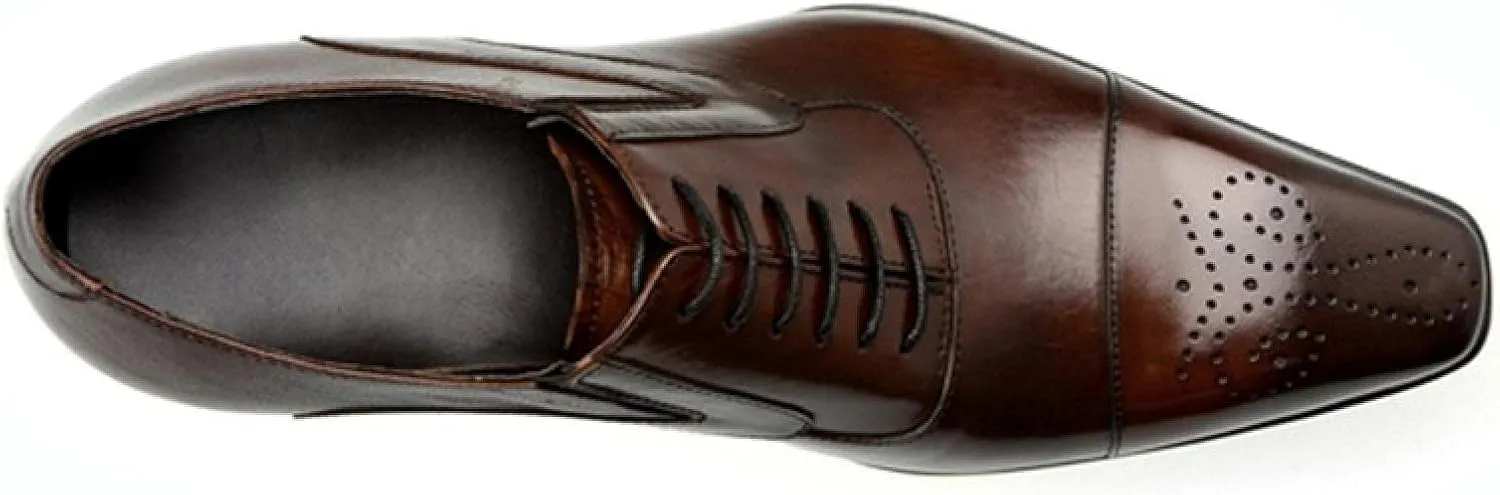 Men's Oxford Formal Comfortable Dress Shoes Leather,Men Formal Shoes,Genuine Leather Dress Shoes for Men