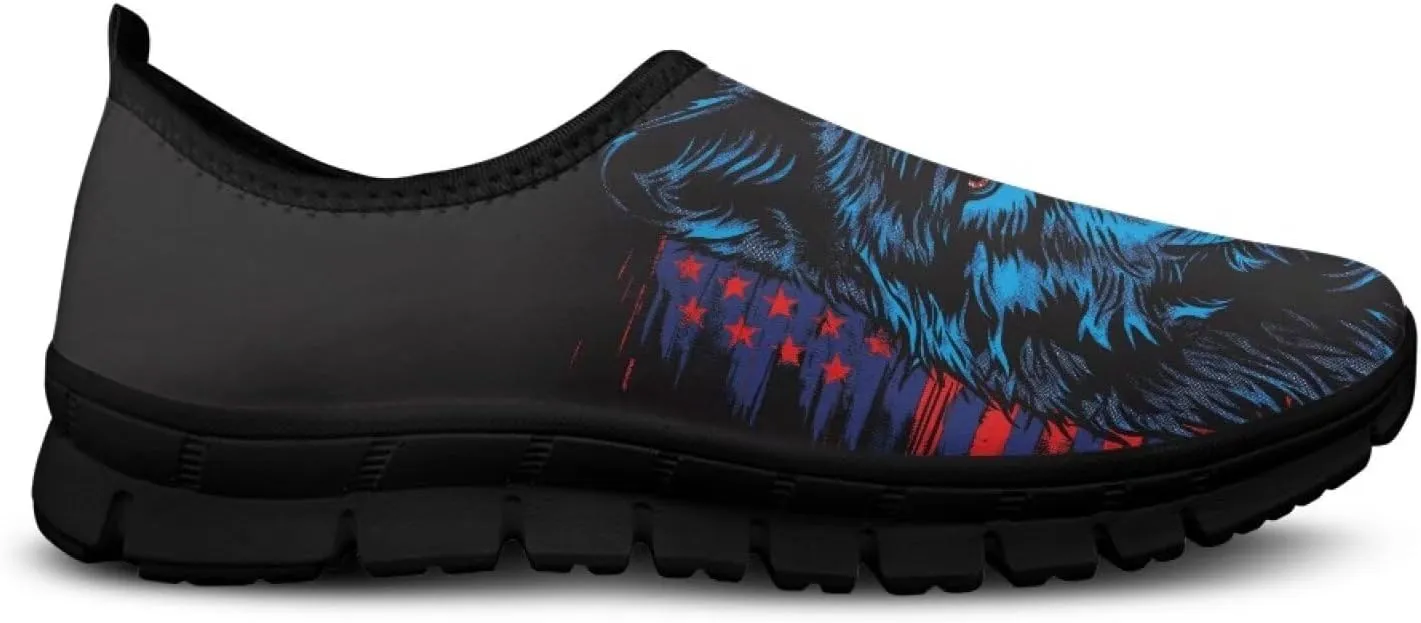 Men's Running Shoes Non-Slip Fashion Shoes Lightweight Athletic Gym Work Sneakers Breathable Mesh Sports Walking Shoes US Size US 5-14