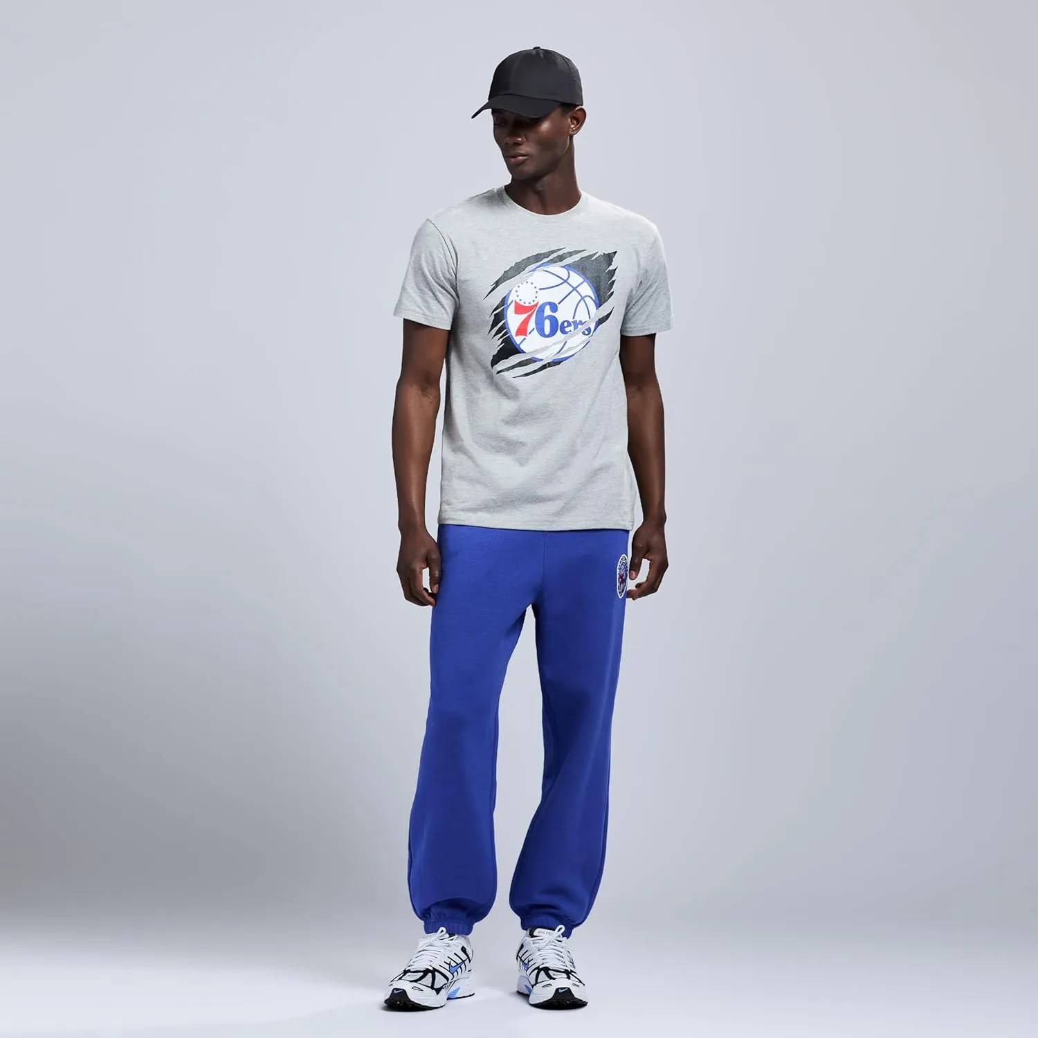 Men's X NBA Officially Licensed Casual Jogger Fleece Sweatpants with Pockets
