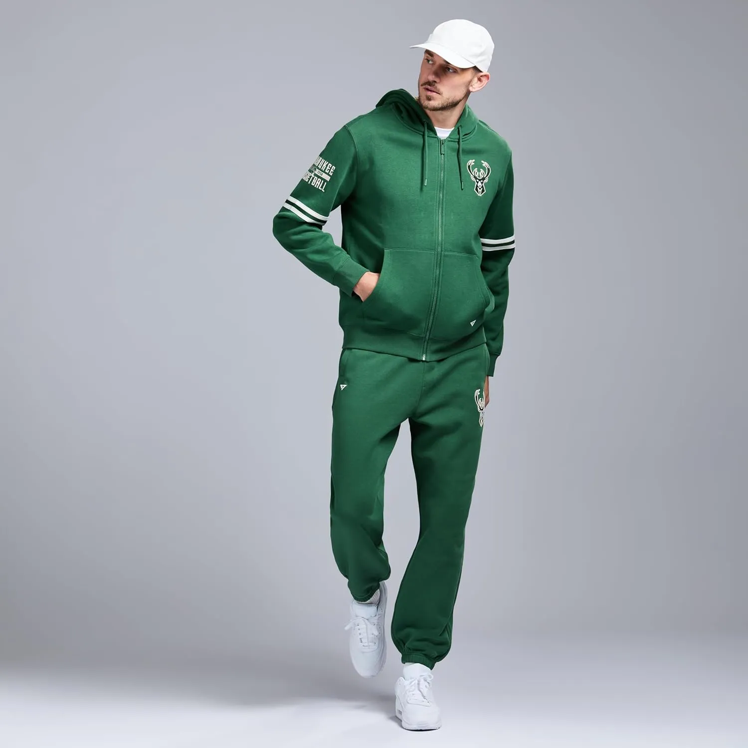 Men's X NBA Officially Licensed Casual Jogger Fleece Sweatpants with Pockets
