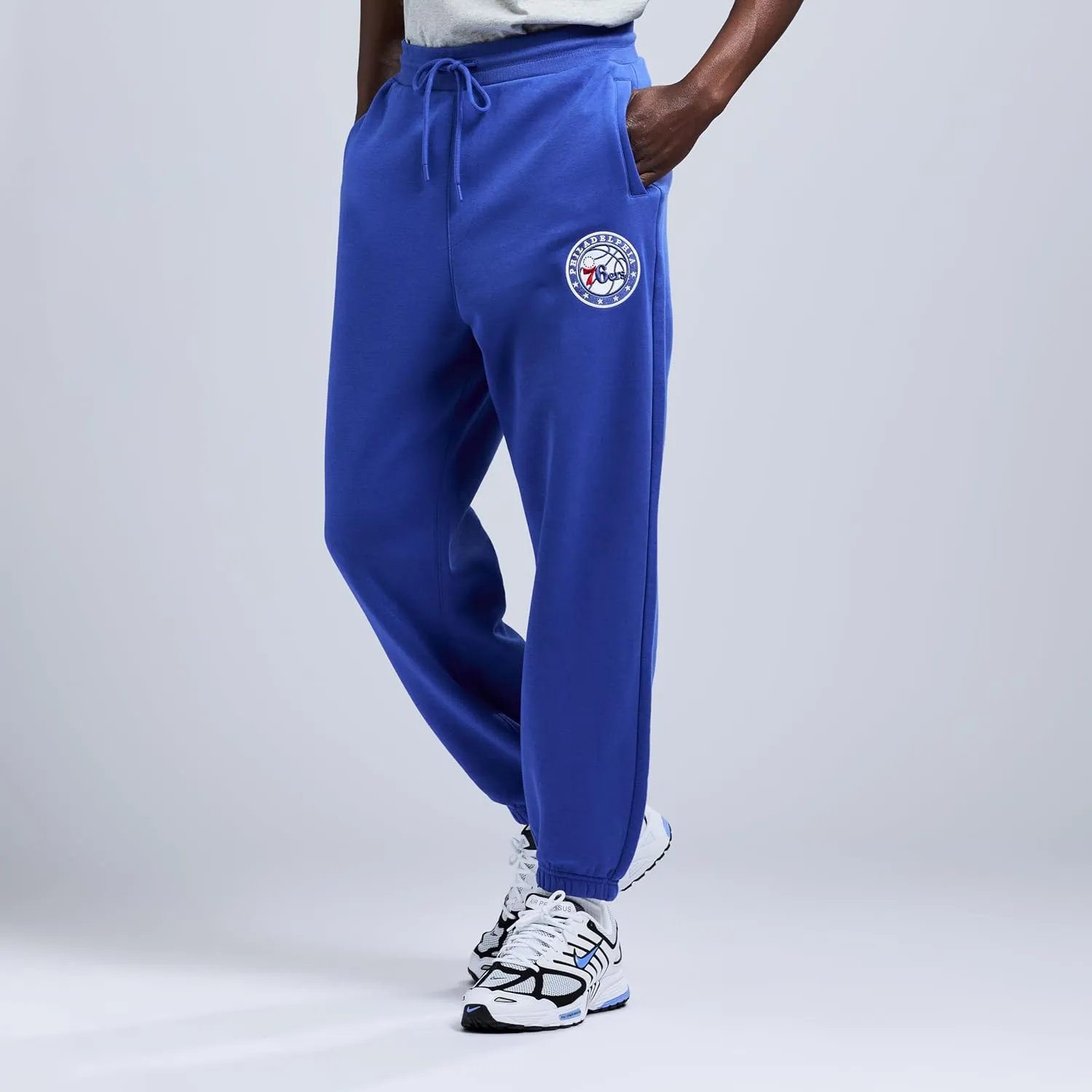 Men's X NBA Officially Licensed Casual Jogger Fleece Sweatpants with Pockets