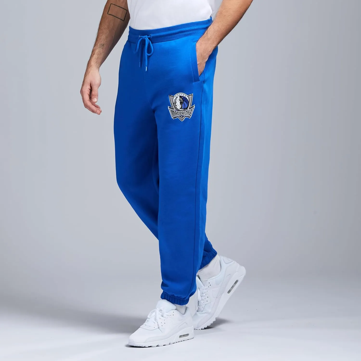Men's X NBA Officially Licensed Casual Jogger Fleece Sweatpants with Pockets
