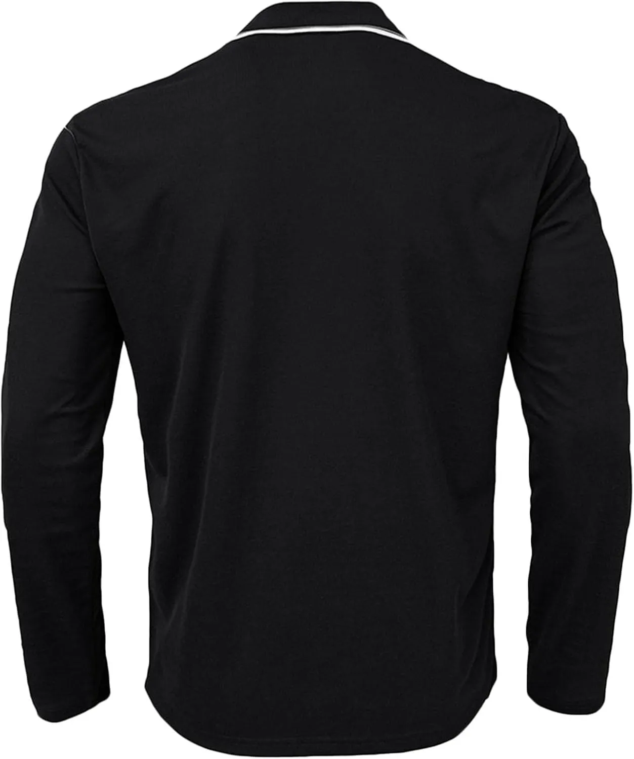 Muscularfit Long Sleeve Shirts for Men 2023 Fashion Solid Button Down Polo Shirts Casual Formal Work Collar Pullover T Shirt