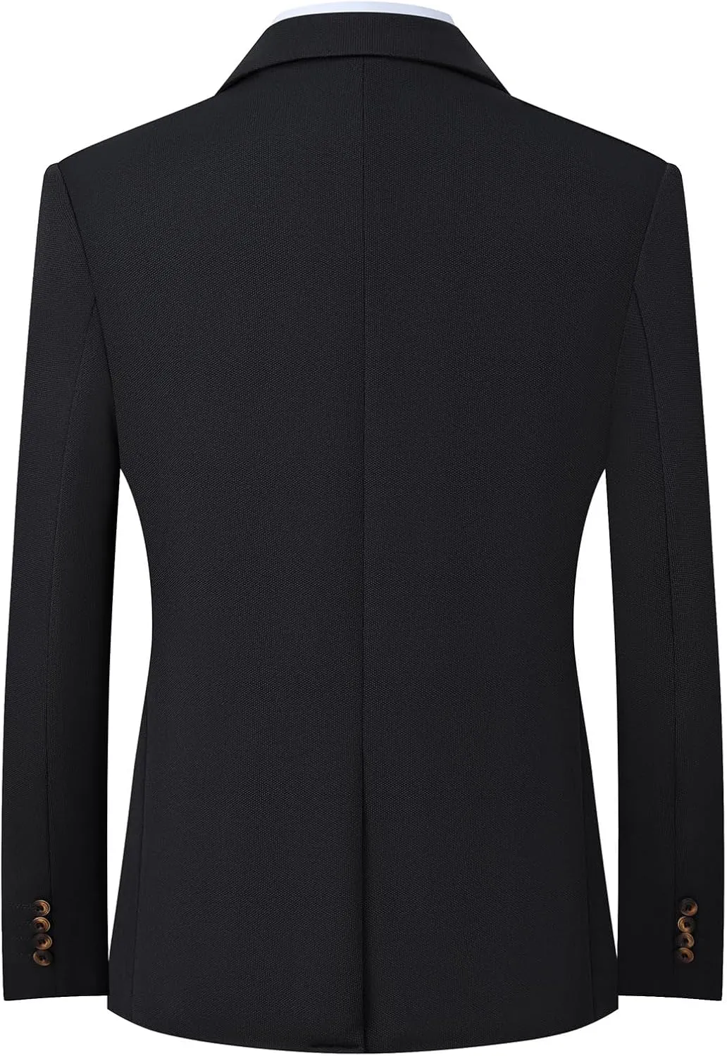 Mylldey Knit Blazer Men Business One Button Suit Jacket Regular fit Casual Sport Coat Mens Blazer