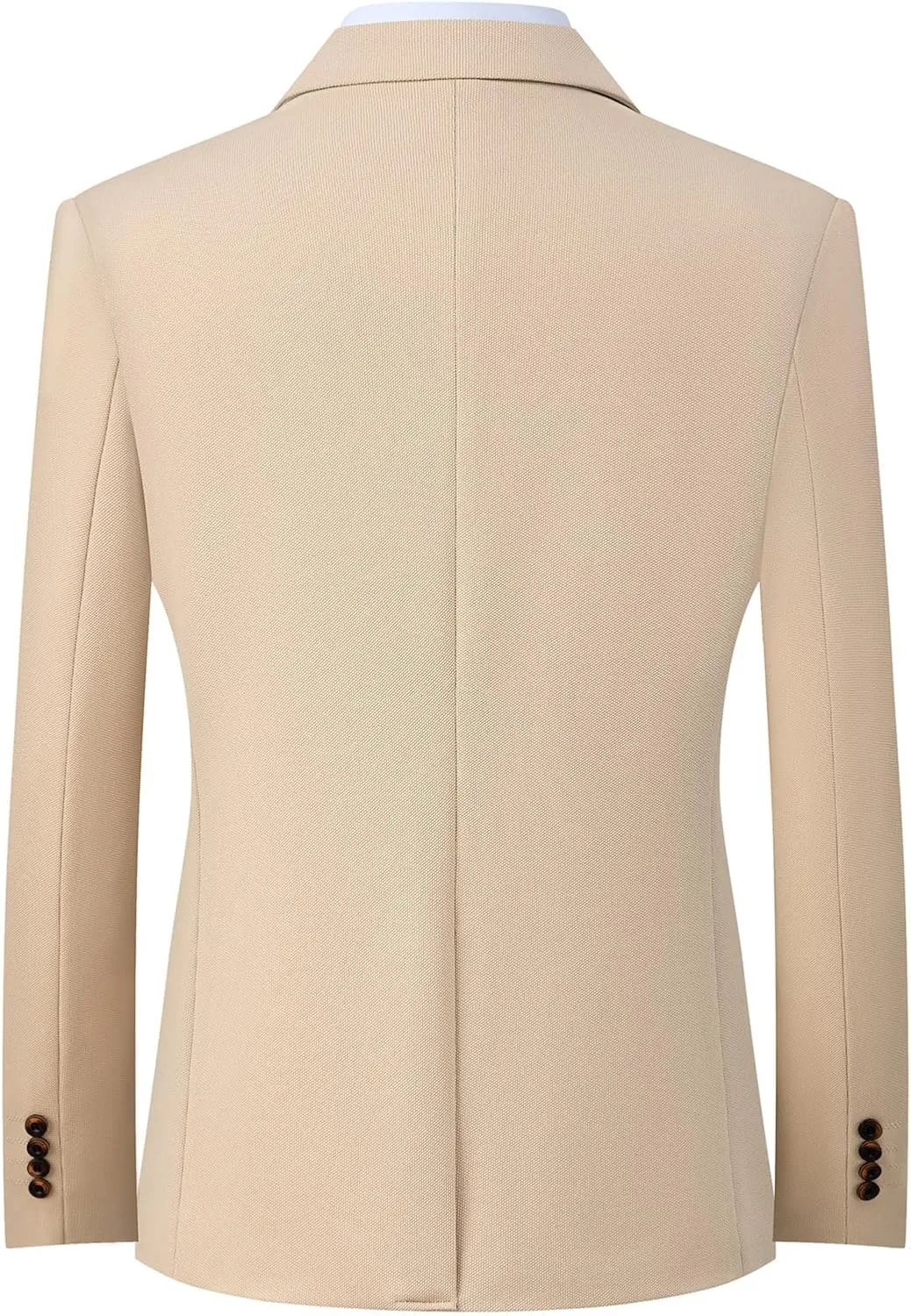 Mylldey Knit Blazer Men Business One Button Suit Jacket Regular fit Casual Sport Coat Mens Blazer