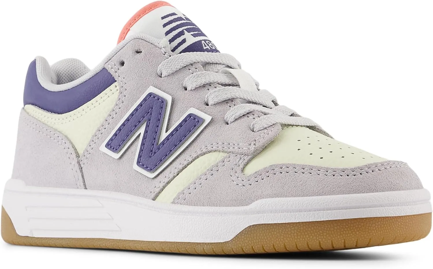 New Balance Baby-Girl's 480 V1 Lace-up Sneaker