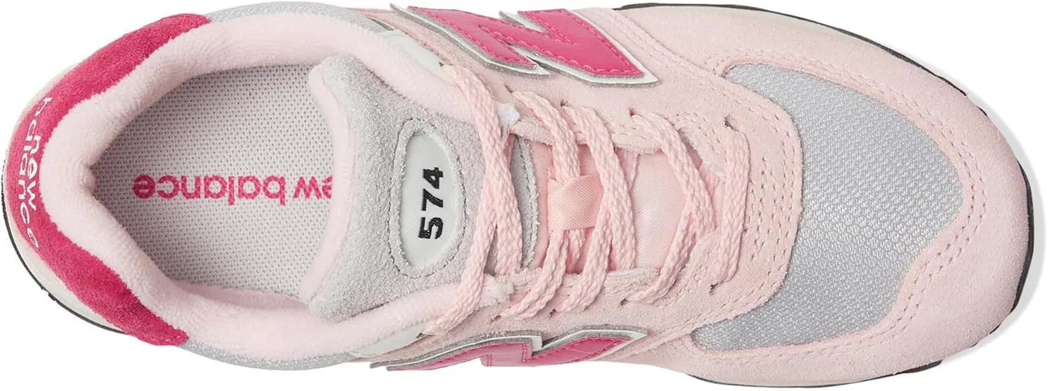 New Balance Unisex-Child 574 V1 70s Racing Lace-up Sneaker