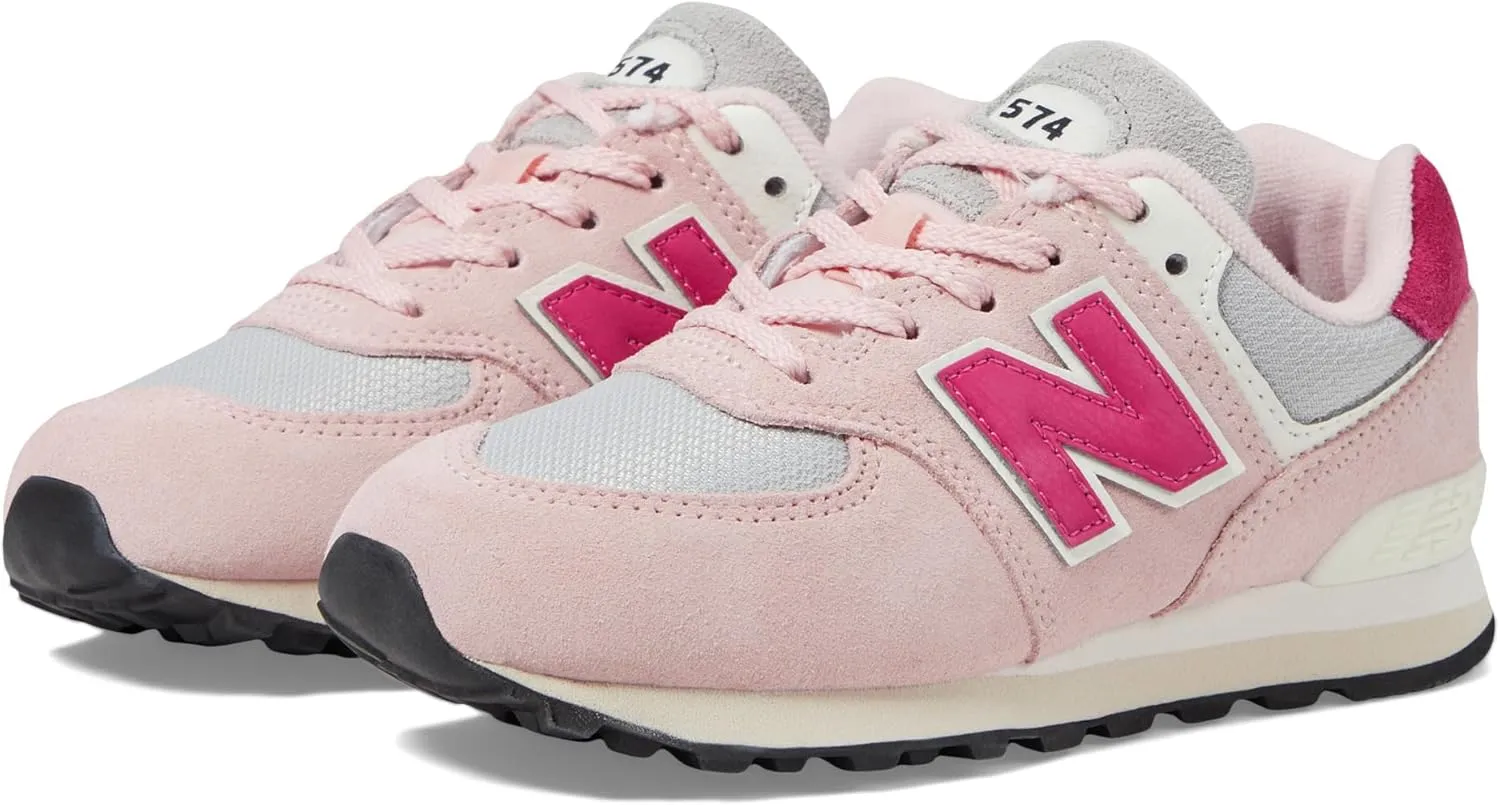 New Balance Unisex-Child 574 V1 70s Racing Lace-up Sneaker