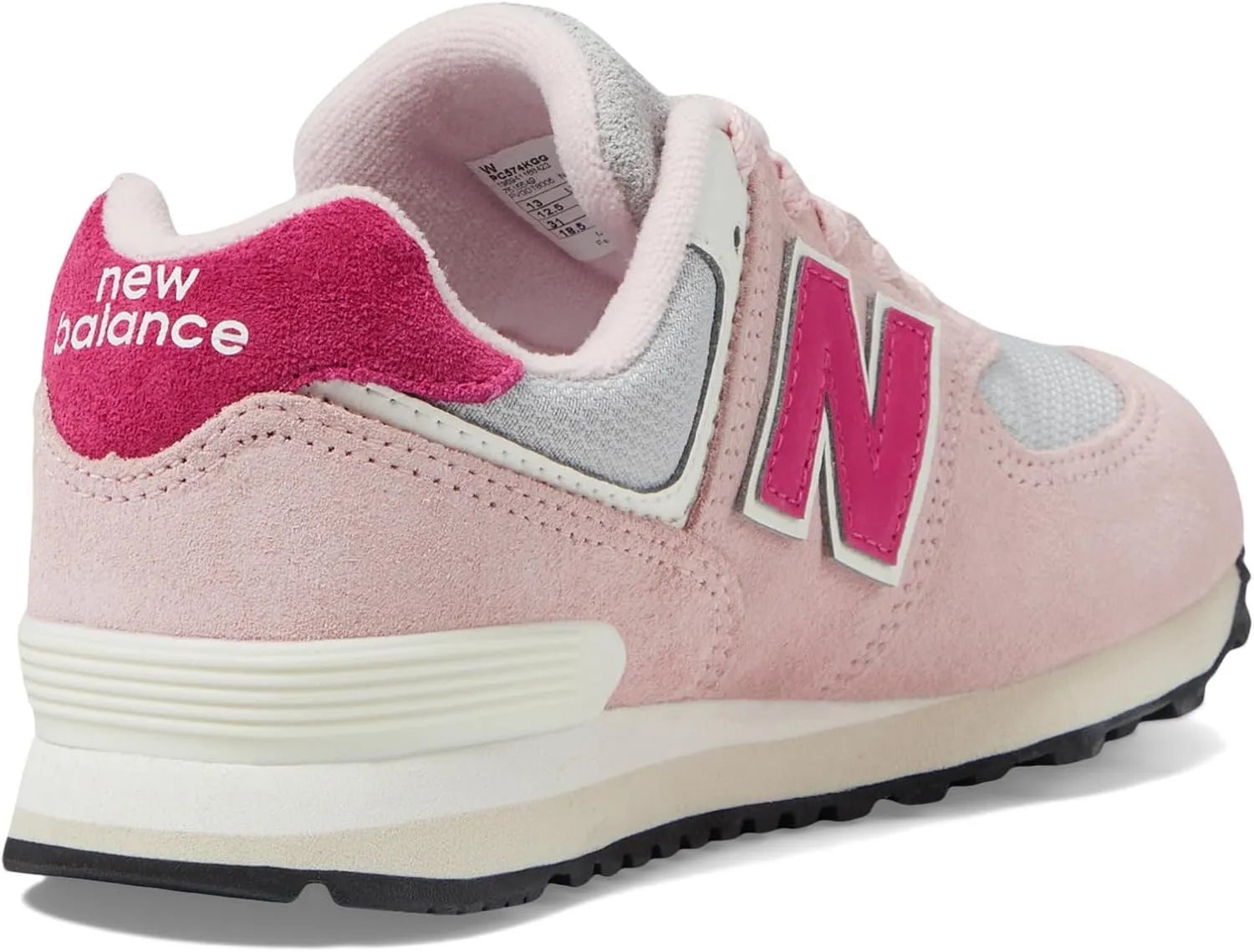 New Balance Unisex-Child 574 V1 70s Racing Lace-up Sneaker