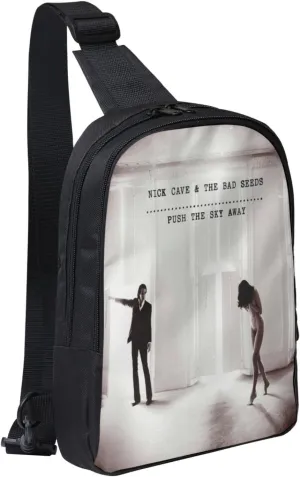 Nick Music Cave Crossbody Bag for Women Men Travel Small Shoulder Bags Waterproof Sling Backpack