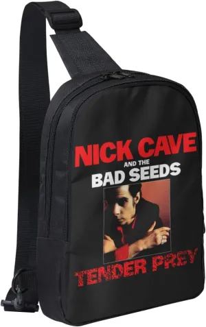 Nick Music Cave Crossbody Bag for Women Men Travel Small Shoulder Bags Waterproof Sling Backpack