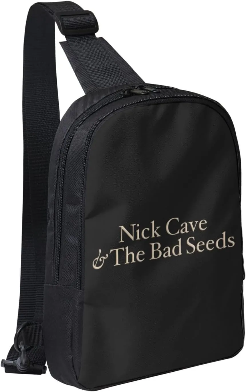 Nick Music Cave Crossbody Bag for Women Men Travel Small Shoulder Bags Waterproof Sling Backpack