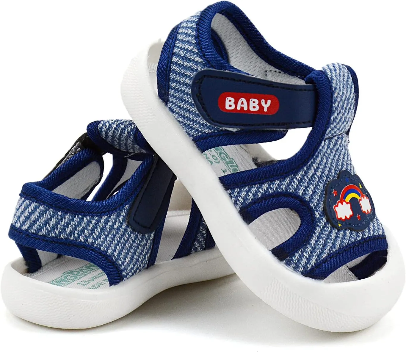OAISNIT Baby Girls Boys Sandals Summer Sneakers Non-Slip Lightweight Beach Water Shoes Toddler First Walkers
