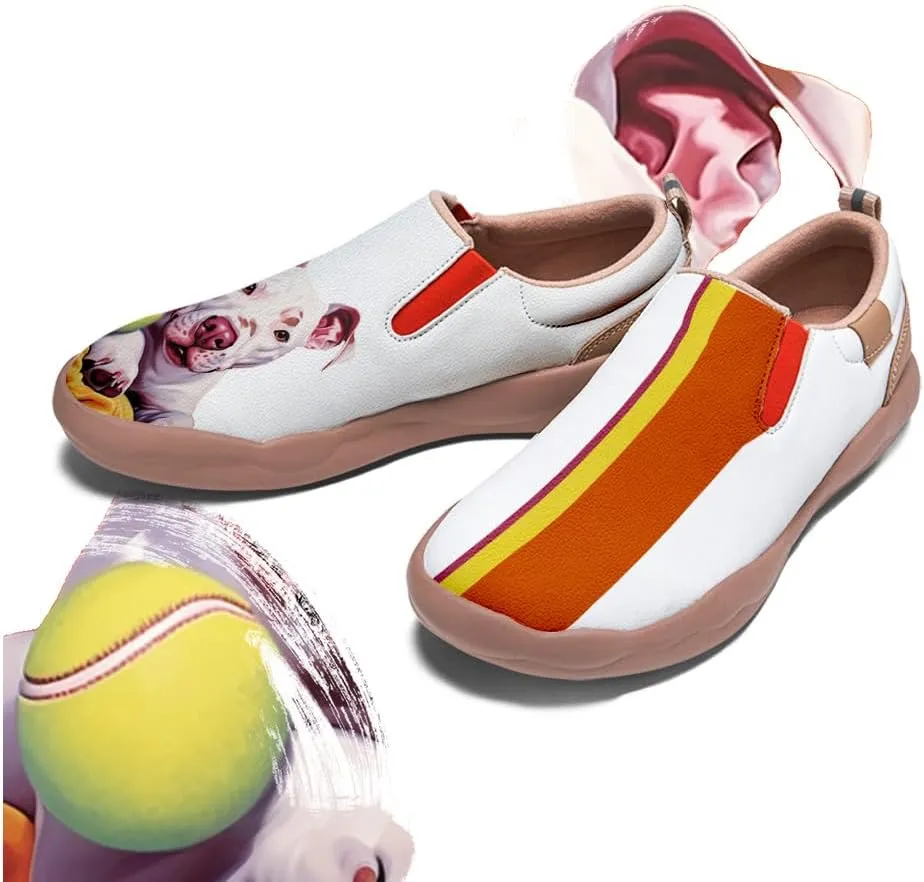 Onehorse Women's Loafers Painted Travel Shoes Casual Slip-Ons Ladies Fashion Sneakers
