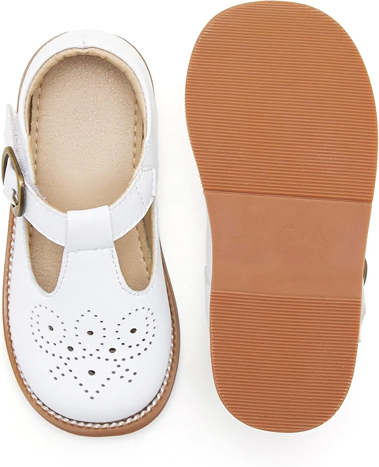 Otter MOMO Toddler/Little Girls Mary Jane Slip-on School Uniform Party Dress Shoes