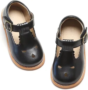 Otter MOMO Toddler/Little Girls Mary Jane Slip-on School Uniform Party Dress Shoes
