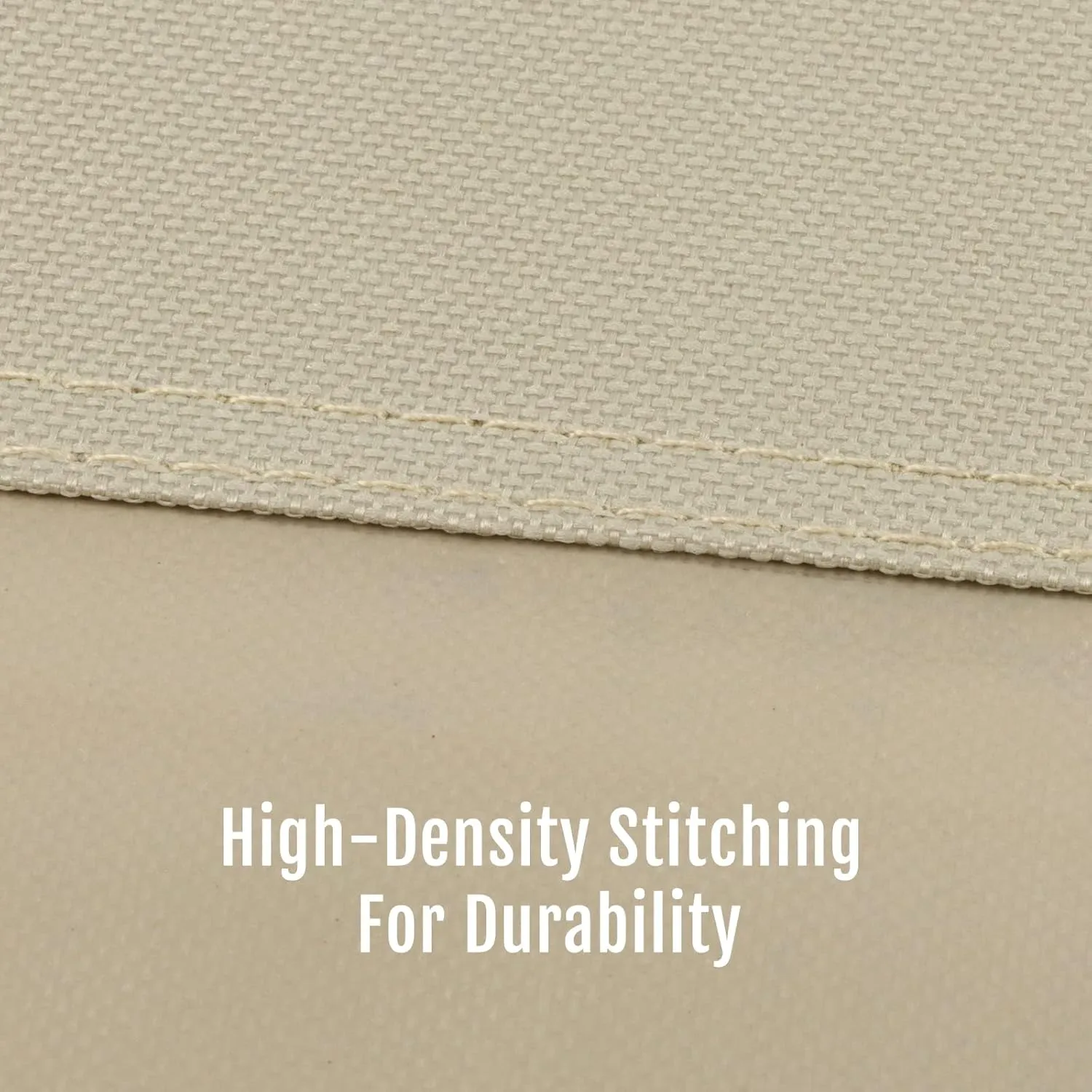 Porch Patio Swing Seat Cover Replacement, 600D Thicken Oxford Waterproof Replacement Fabric for Outdoor Garden Swing 2/3 Seater Chair 54.3x19.7x19.7inch(Beige-M)