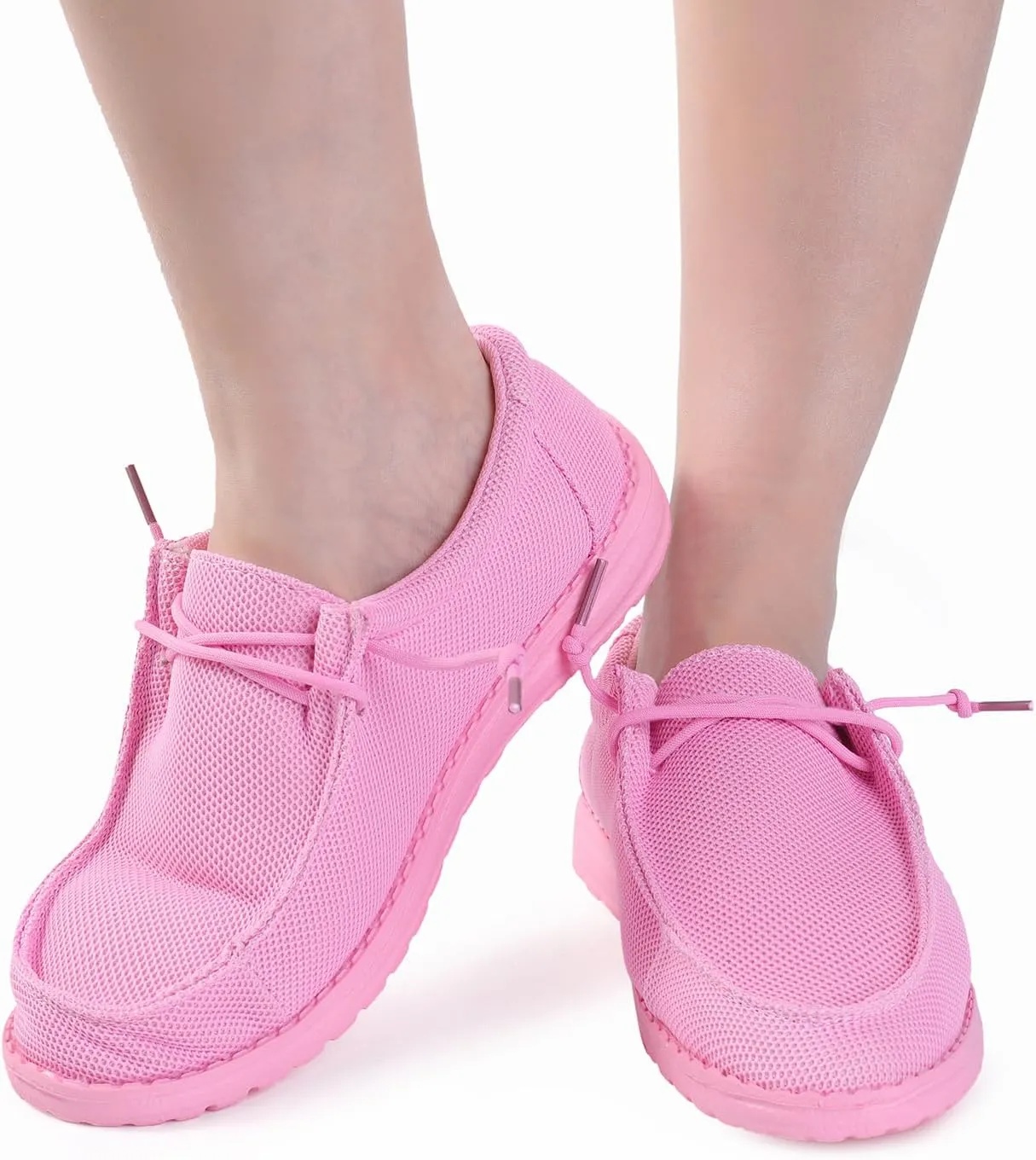 RACHAPE Cow Print Shoes Canvas Sneakers for Women Slip-Ons Flats Ladies Loafers