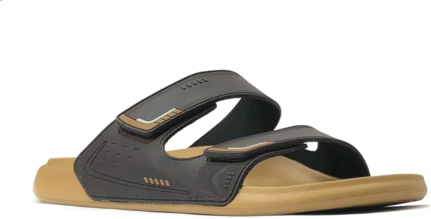 REDVOLUTION Men's Sport Slides Casual Sandals for Beach, Gym, Pool || 06M