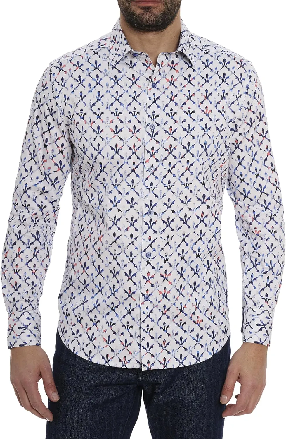 Robert Graham Men's Argos Long-Sleeve Button-Down Shirt