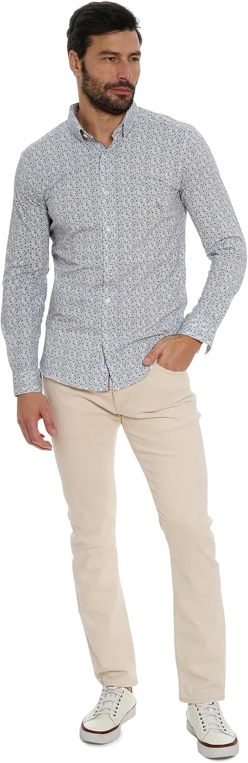 Robert Graham Men's Kylen Long Sleeve Knit Shirt