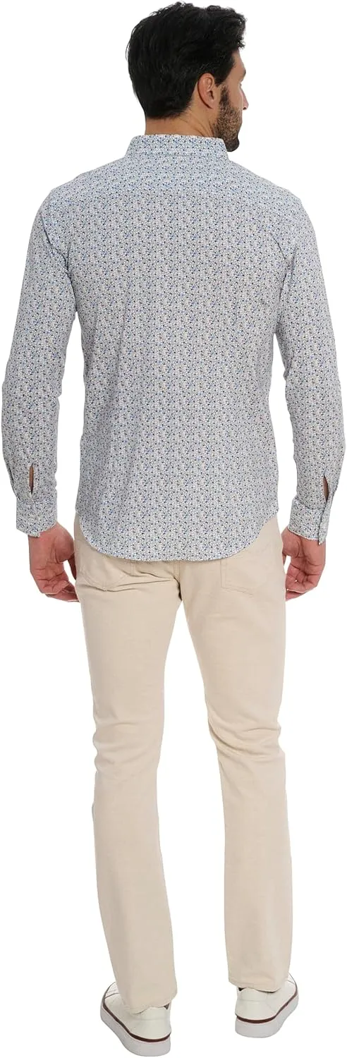 Robert Graham Men's Kylen Long Sleeve Knit Shirt