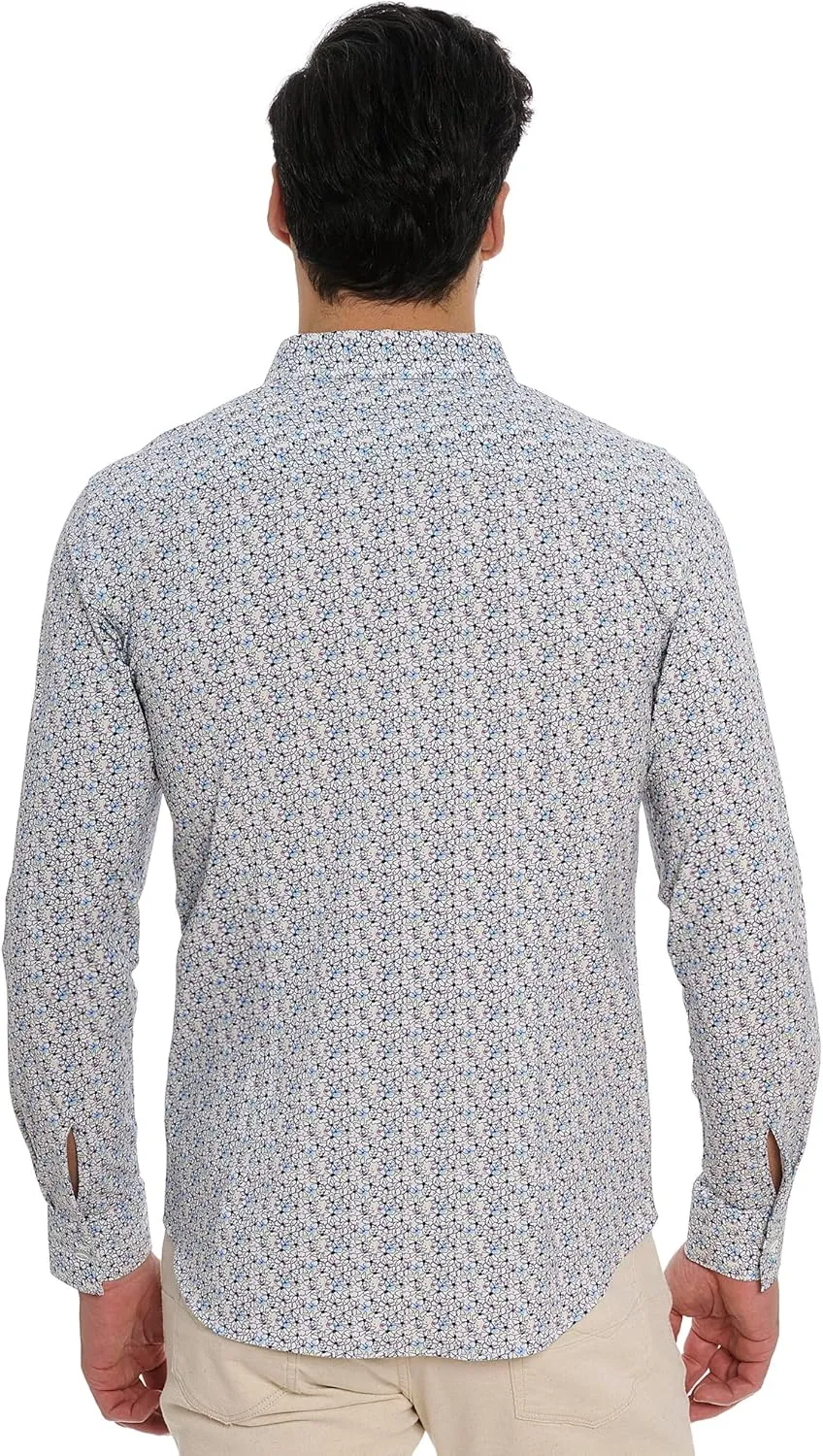 Robert Graham Men's Kylen Long Sleeve Knit Shirt