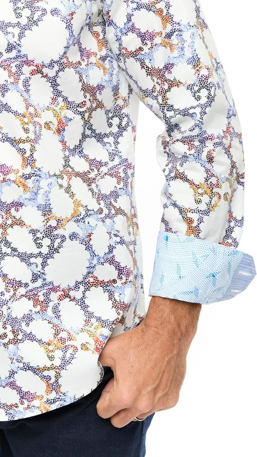 Robert Graham Men's Westley Long-Sleeve Button-Down Shirt