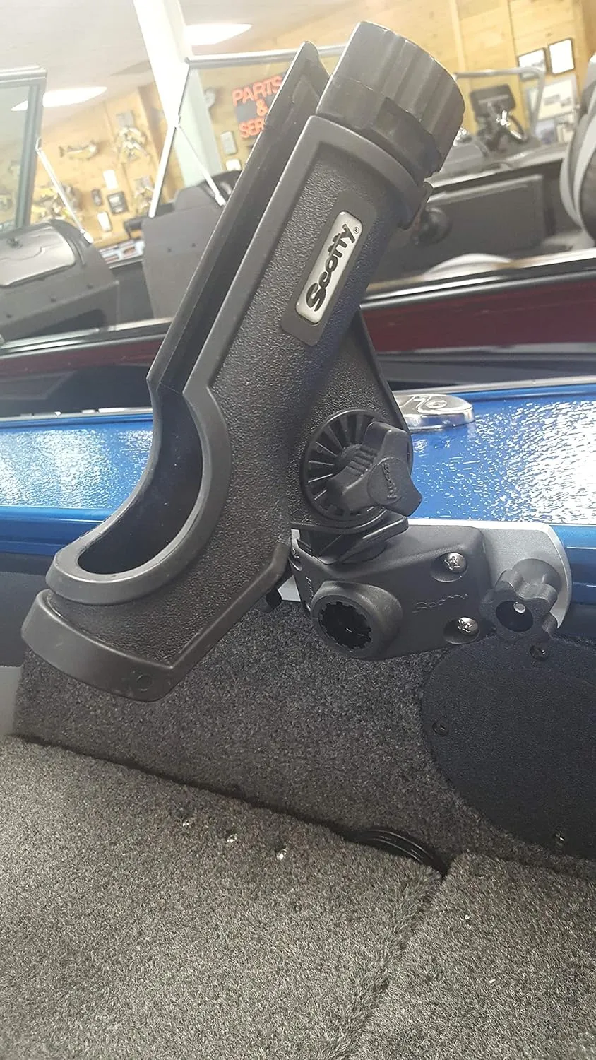 Rod Holder Mount Bracket Fits Lund Boats with Sport Track