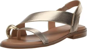Sanctuary Women's Suave Ring Sandal-Open Toe Slip-On, Comfortable Cushioned Footbed, Stylish Casual Summer Footwear