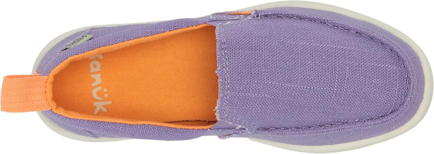 Sanuk Unisex-Child Lil Sidewalk Surfer Lite Sneaker