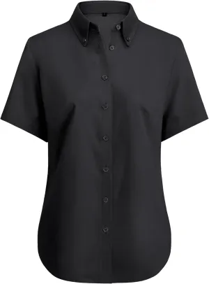 siliteelon Button Down Shirts Women Oxford Shirts Short Sleeve Cotton Wrinkle Free Dress Shirts Work Office Blouse
