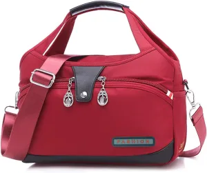 Soft Side Lightweight Underseat Tote Bag, Multi Pocket Underseat Bags for Women & Men Waterproof Anti-Theft Camo Tote Handbag Crossbody for Travel