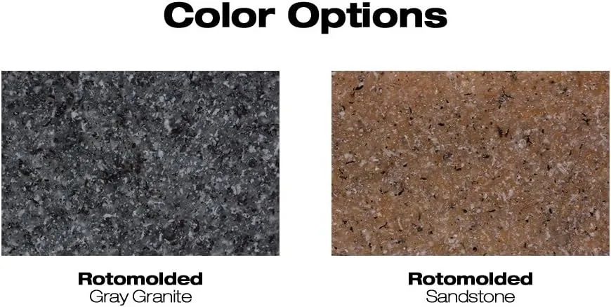 S.R. Smith 670-209-58224 Typhoon Left Curve Pool Slide, Gray Granite