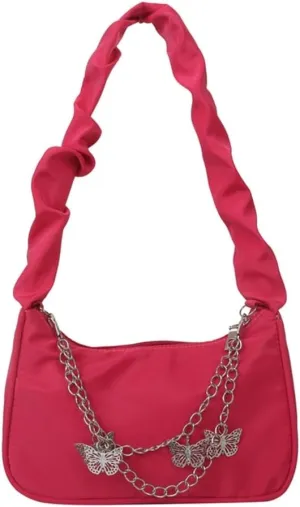 Stylish Pleated Shoulder Bag Trendy and Unique, Suitable for Various Occasions