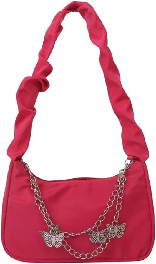 Stylish Pleated Shoulder Bag Trendy and Unique, Suitable for Various Occasions