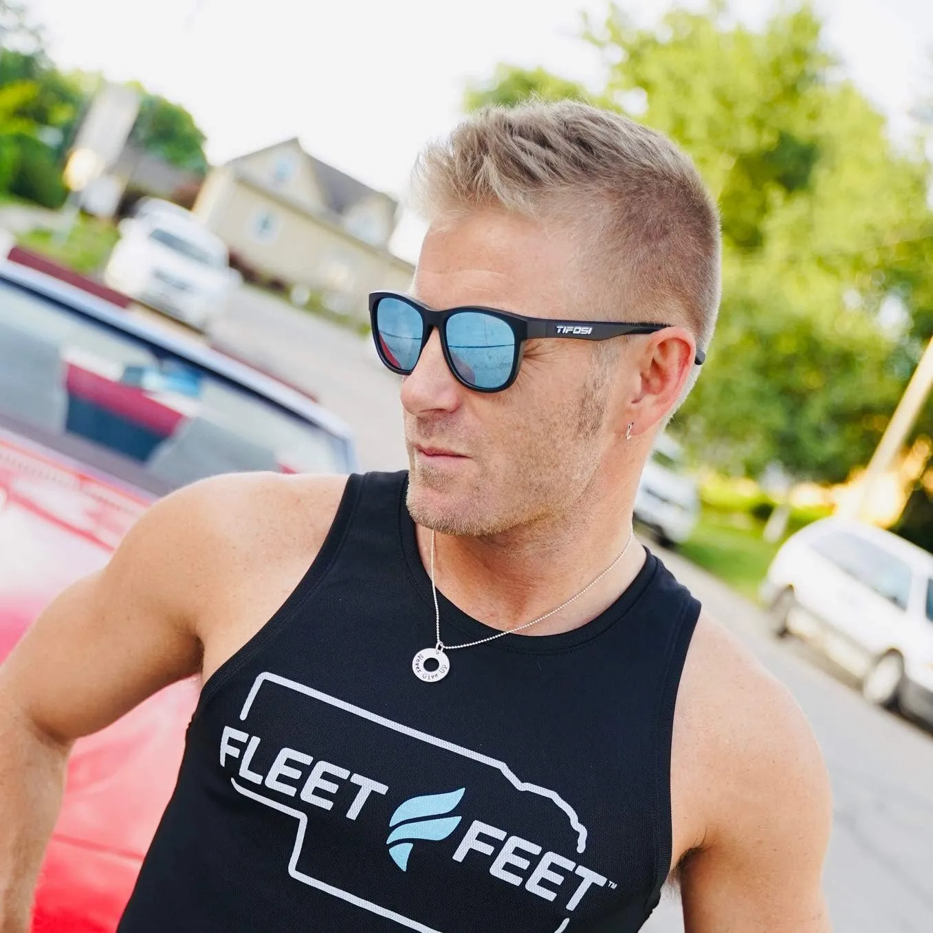 Swank Sport Sunglasses - Tangle Free - Ideal For Cycling, Golf, Hiking, Pickleball, Running and Great Lifestyle Look