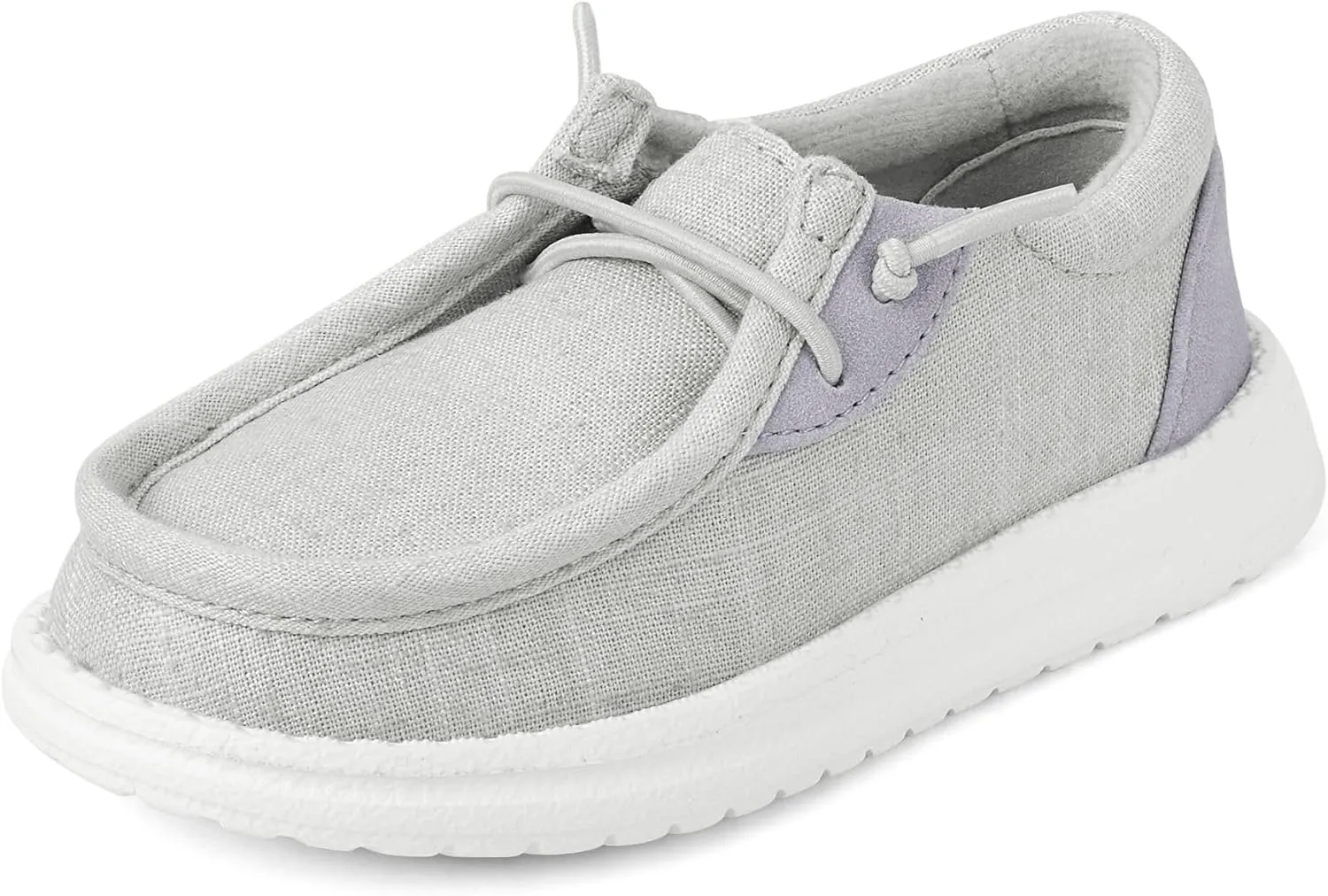The Children's Place,Baby Boys and Toddler Casual Slip On Shoes,Grey Canvas,Toddler,8