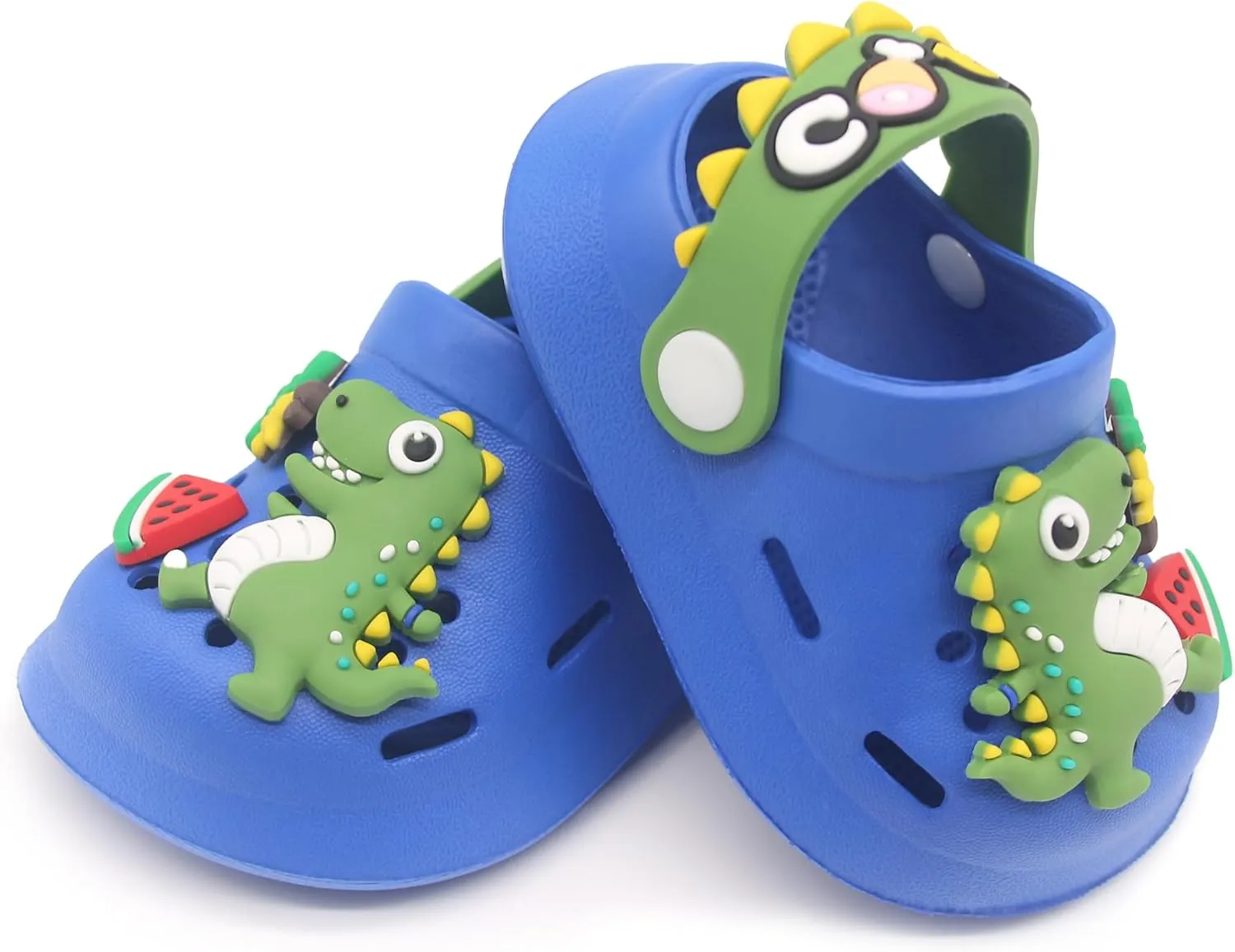 Toddler Shoes Little Kid Clogs Slide Sandals for 0-8yrs Kids Unisex Girls Shoes and Boys Shoes Garden Shoes Cartoon Slides Slip-Resistance Sandals Beach Slippers
