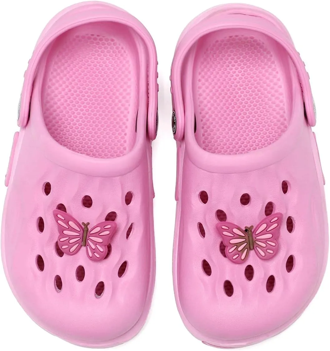 Toddler Water Clogs Lightweight Summer Garden Shoes Cartoon Durable Infant Slide Slippers for Boys Girls