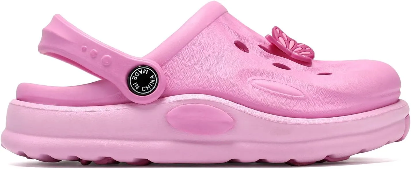 Toddler Water Clogs Lightweight Summer Garden Shoes Cartoon Durable Infant Slide Slippers for Boys Girls