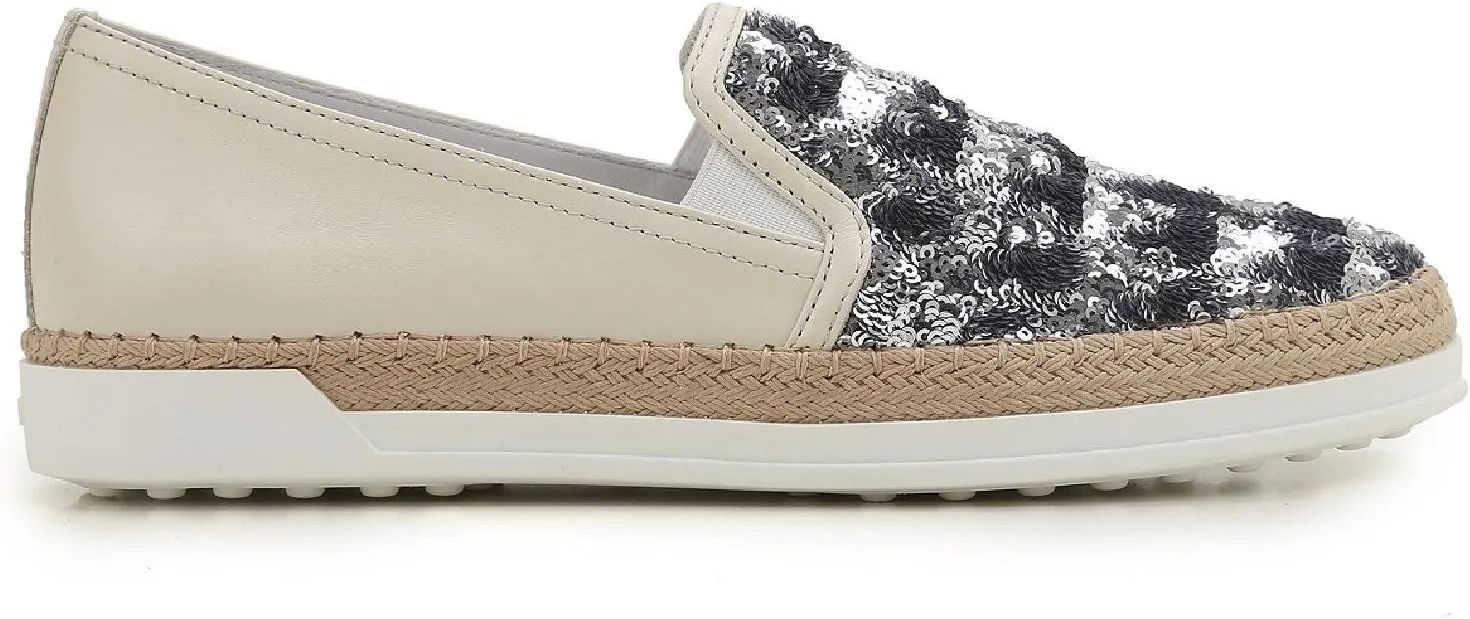 Tod's Women's Glitter Slip-ONS Shoes