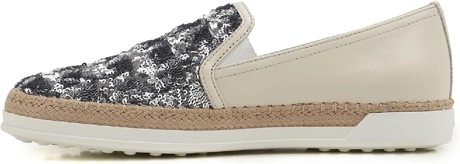 Tod's Women's Glitter Slip-ONS Shoes