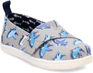 TOMS Boy's, Alpargata Tiny Slip-On - Toddler