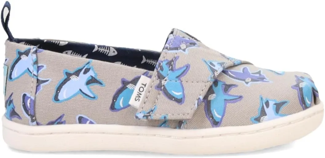 TOMS Boy's, Alpargata Tiny Slip-On - Toddler