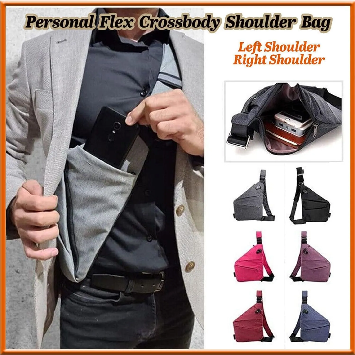 Travel Anti Theft Bag - Travel Bag, Travel Anti Theft Travel Bag, Travel Cross Body Bag