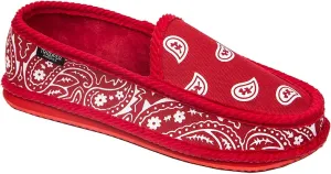 Troooper America KS-002 Bandanna Paisley Slip-On House Shoe Slippers