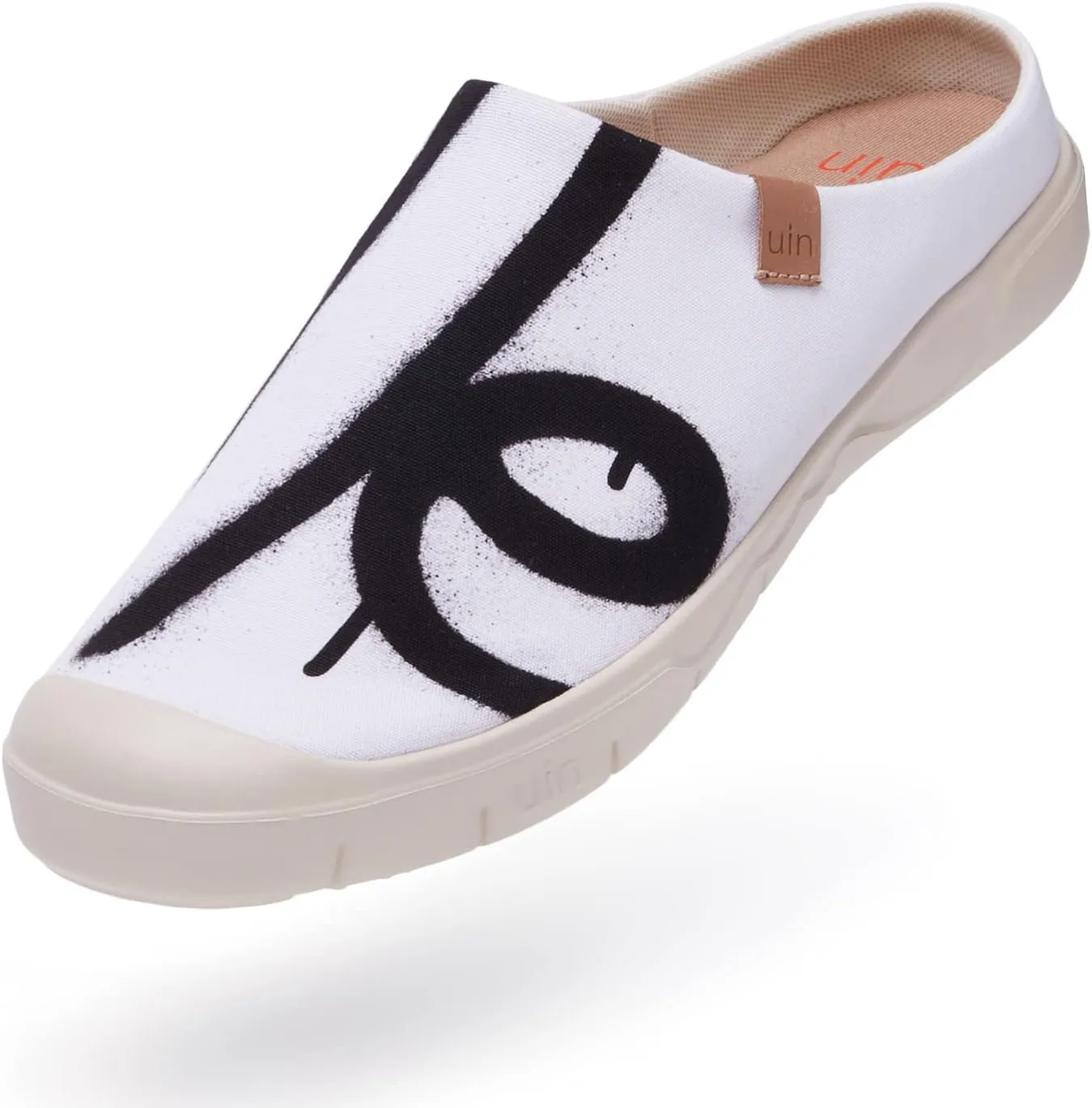 UIN Women's Fashion Sneakers Lightweight Walking Casual Slip Ons Loafers Comfortable Art Painted Travel Shoes Cadiz