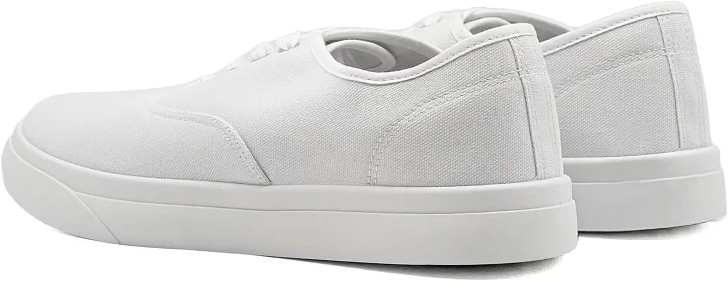 Unisex Low Top Canvas Shoes, Lace-up Canvas Sneakers, Womens Canvas Slip On Shoes, Casual Tennis Shoes for Men - Multiple Colors - Full Size